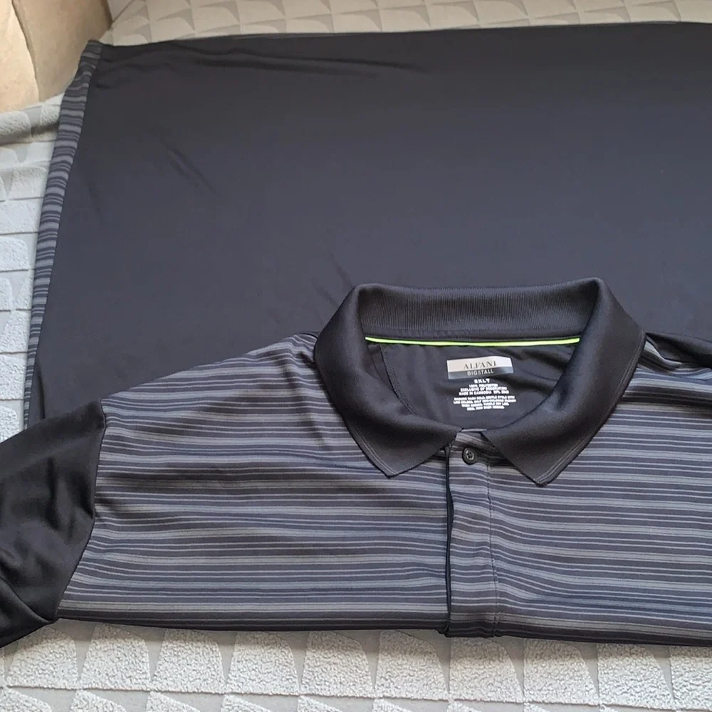Alfani Mens Polo Style Shirt - Picture 3 of 4